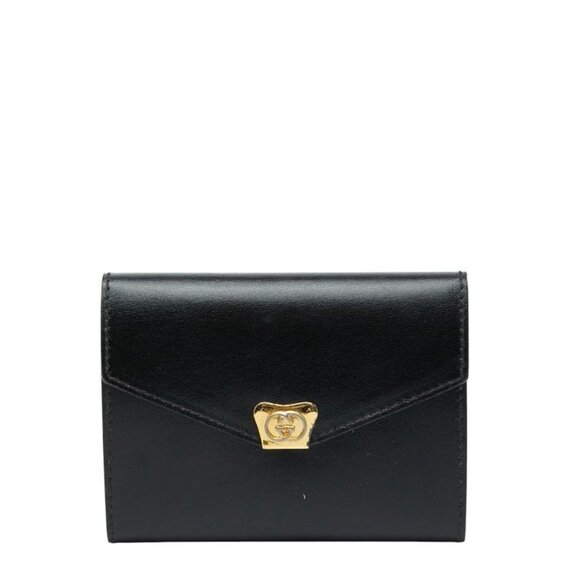 Gucci 031 379 4328 Black Leather